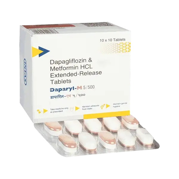 Daparyl M 5mg/500mg Tablet ER